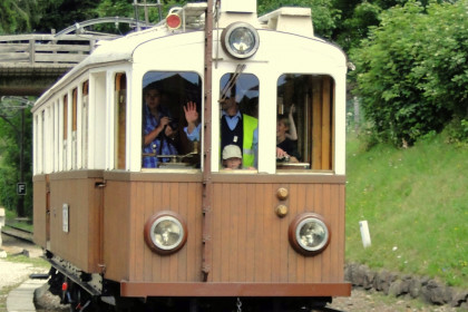 Renon`s narrow-gauge railway